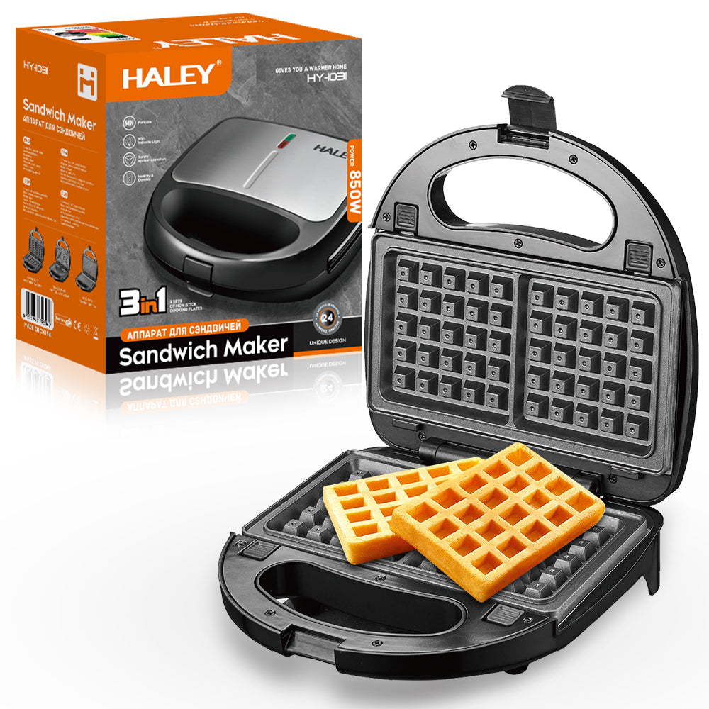 HALEY 3-in-1 Sandwich Maker