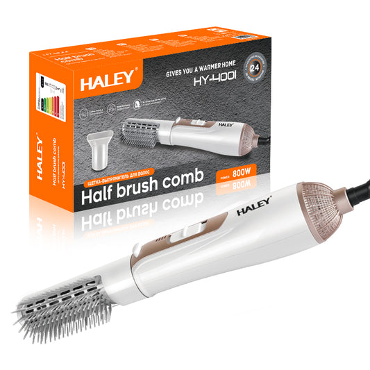 HALEY Professional Half Brush Comb 800W | HY-4001