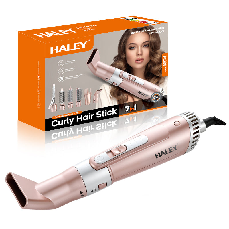 HALEY Hot Air Brush 7-in-1 Hair Styler
