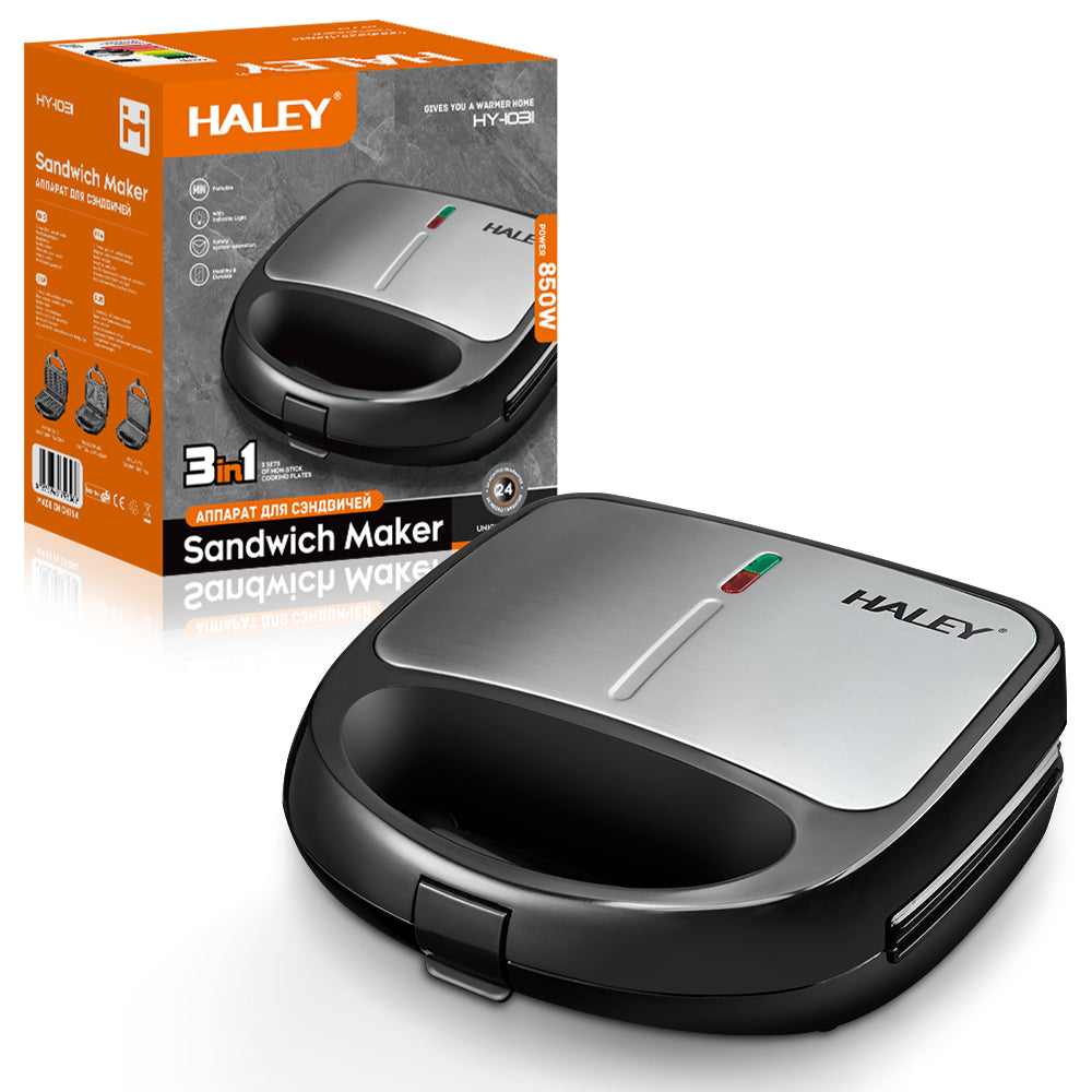 HALEY 3-in-1 Sandwich Maker